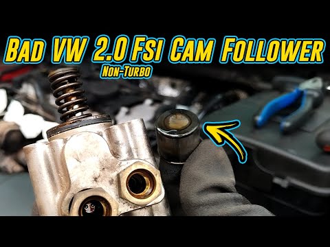 How To Replace A Cam Follower On A VW 2.0 FSI | VW Golf/Jetta Mk5