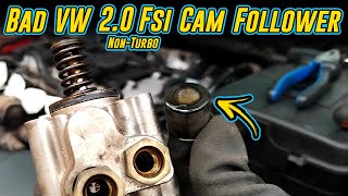 How To Replace A Cam Follower On A VW 2.0 FSI | VW Golf/Jetta Mk5