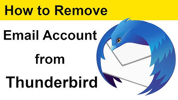 How to remove Email Account from Mozilla Thunderbird