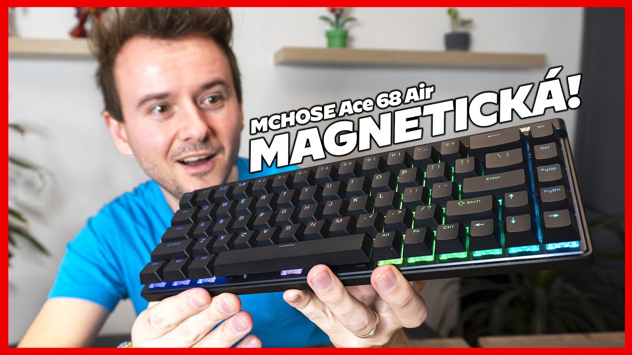 Je tohle KLÁVESNICE BUDOUCNOSTI? // Mchose Ace 68 Air