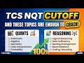TCS NQT 2026 Cutoff and THESE Topics Are Enough to Crack! |Quants & Reasoning|telugu