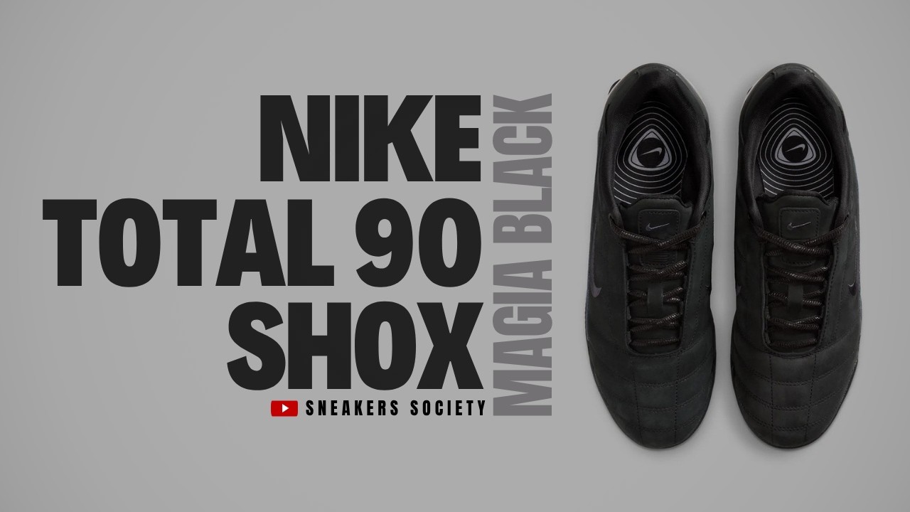 BLACK 2026 Nike Total 90 Shox Magia | DETAILED LOOK + PRICE - YouTube