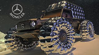NEW 2024 Mercedes Moncler- G-CLASS Puffer Jacket G Mondo Project CAR!