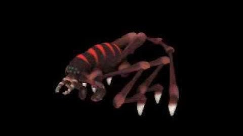 Spore Spider creature with crazy legs!