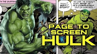 From Page to Screen: The Incredible Hulk