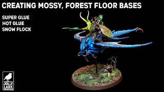 How to Make Moss Covered, Forest Floor Bases for Sylvaneth, Wood Elves and other Woodland Miniatures screenshot 3