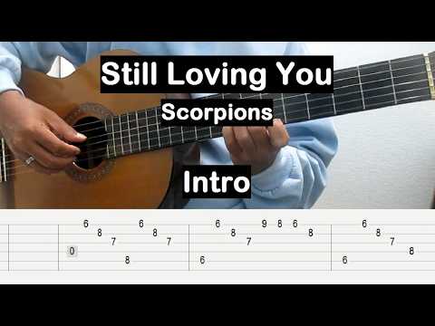 Still Loving You Guitar Tutorial INTRO (Scorpions) Guitar Tab Guitar Lessons for Beginners