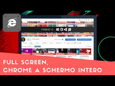 Video: Perché lo schermo intero non funziona con Chrome?