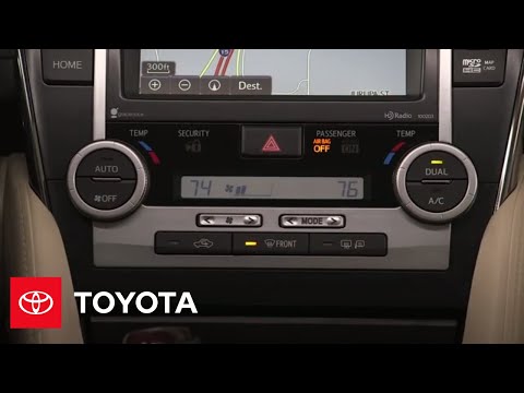2014.5 Camry How-To: HVAC | Toyota - YouTube
