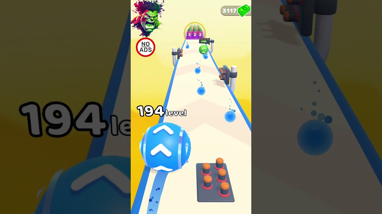 Level Up Balls ! All Levels Gameplay (26) android, ios  