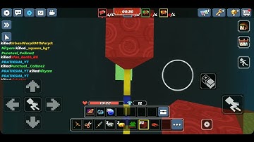 i want to do god bridge but gone wrong | (Blockman go) bedwars..