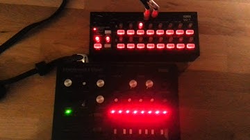 SQ-1 with Monotribe via cv/gate