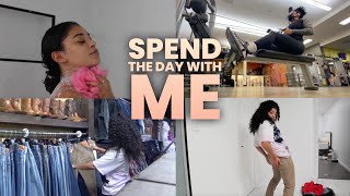 A DAY WITH ME (gym, thrifting) | jasmeannnn