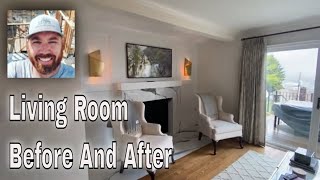 Before And After | Rogue Remodel | Living Room
