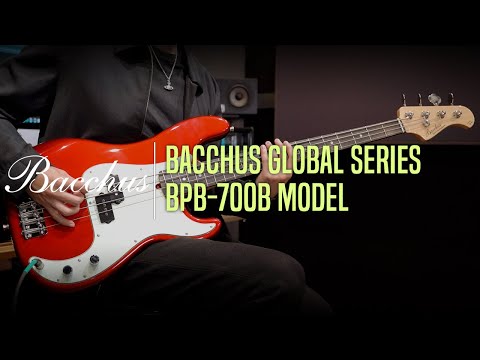 ベース Bacchus Global Series BPB-700K CAR Newly released Global series BPB-700B is a vintage style P