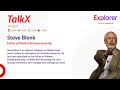 Talkx explorer  steve blank