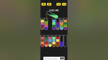 water sort puzzle level 585