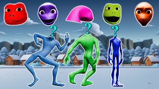 Wrong Heads Challenge Patila & Dame Tu Cosita Swap Chaos Funny Animation