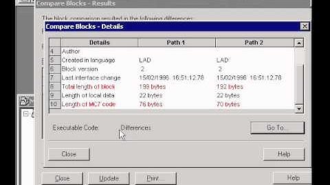 Compare programs online to offline(PLC/S7 300)