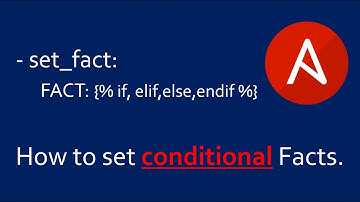 Ansible: set facts using conditionals