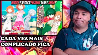 O Encontro de Misaka e Worst, Leivinia + Accelerator = Confusão ( Resumo do Vol 3 da Novel 2) REACT