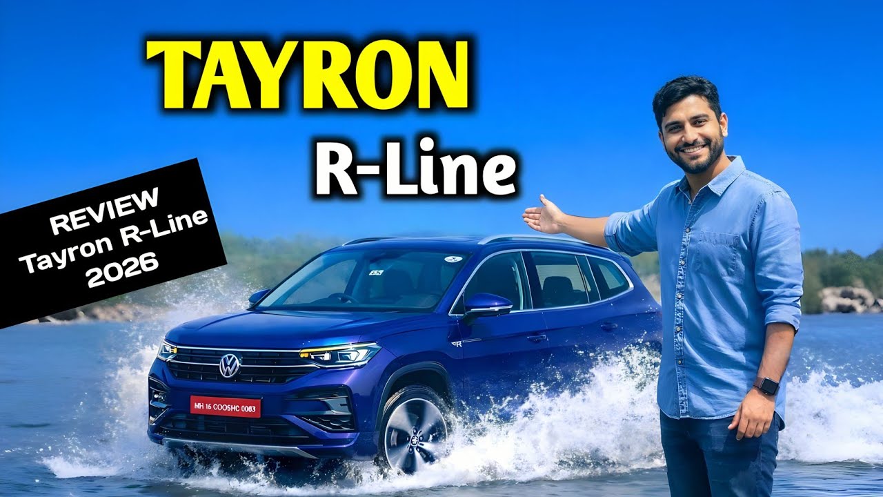 Volkswagen Tayron Review | 7-Seat Premium SUV with Sporty R-Line Vibe 🚗🔥 #kkcarControl