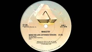 Ministry - Work For Love (Extended Version) 1982