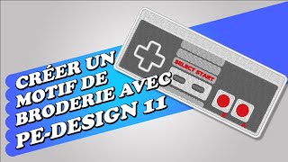 Broderie Machine - Créer un motif avec PE-Design 11