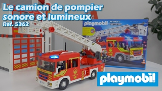 Playmobil (5362) Le camion de pompier lumineux et sonore - City Action