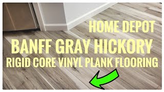 Home Depot Lifeproof Banff Gray Luxury Vinyl Plank Flooring Review