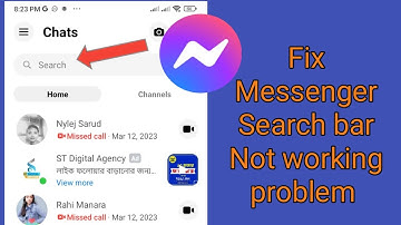 Fix Messenger Search not working problem 2024