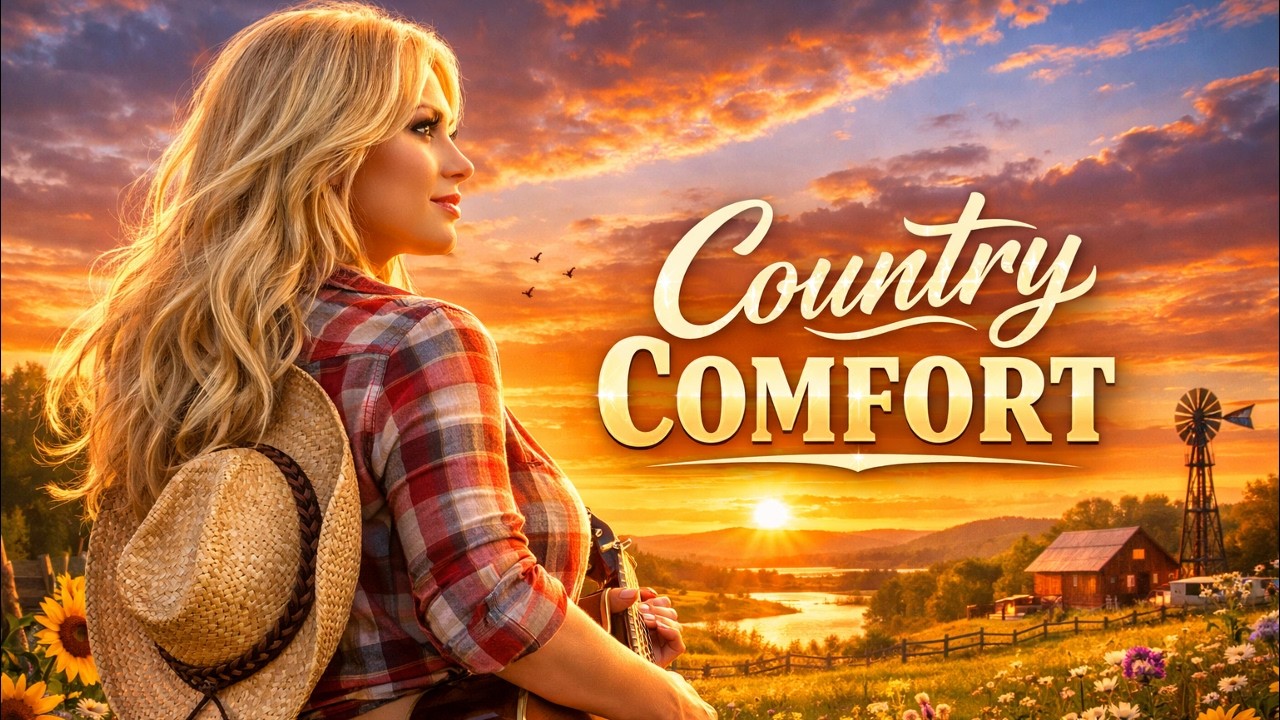 Country Comfort – 1 Hour Relaxing Instrumental Country Music | Lofi Chill & Ambient Music