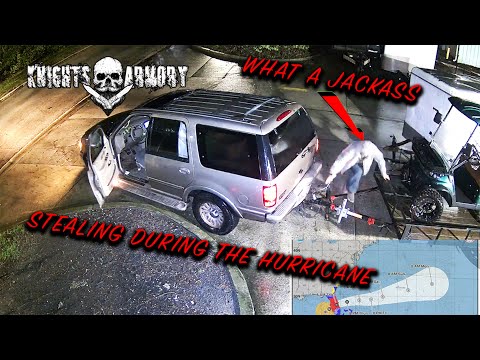 Stealing During Hurricane Milton