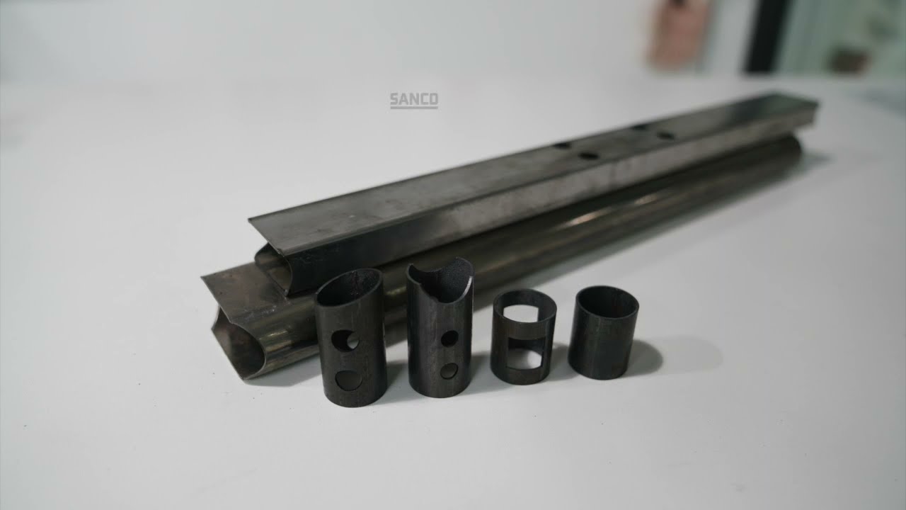 China, small, economical, fast, tube laser cutting, punching, arc punching machine