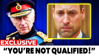 King Charles Makes DEVASTATING Announcement That Leaves William in Tears