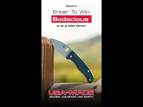 USA-Made Week | Bodacious SPY27 Giveaway