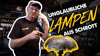 Unglaubliche Steampunk-Lampen aus Schrott | Andi Feldmann