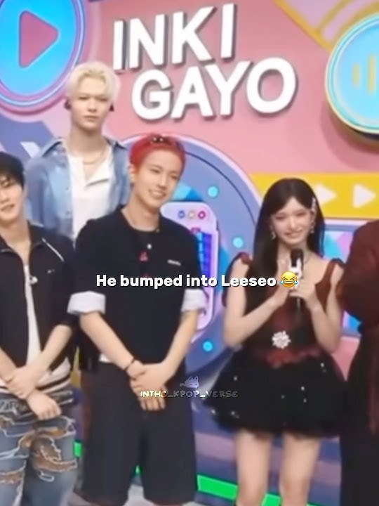 #LEESEO & #HEESEUNG :: Ive Leeseo and Enhypen Heeseung crumbs at inkigayo ❤️