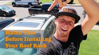 Chevy Traverse Roof Rack Install (Watch Before Buying)