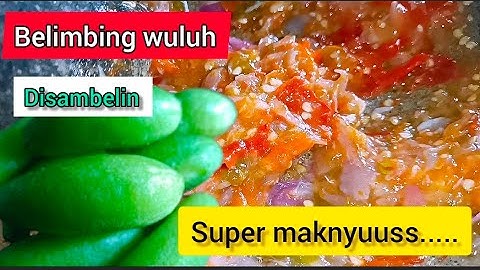 Sambel rebus belimbing wuluh