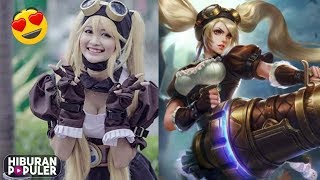 Cantik Banget.!! 5 Cosplay Hero Cewek Mobile Legends Asal Indonesia Bikin Para Jomblo Berdebar