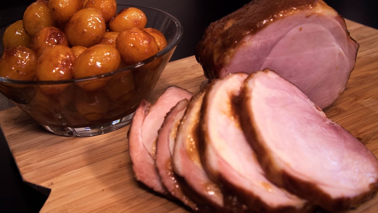 Glaseret skinke med kartofler | Masser af sønderjysk smag - YouTube