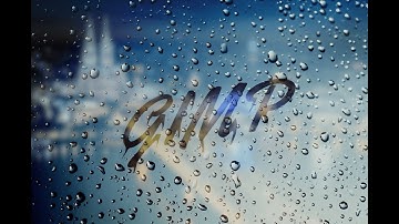 Foggy Window Text Tutorial | GIMP tutorial