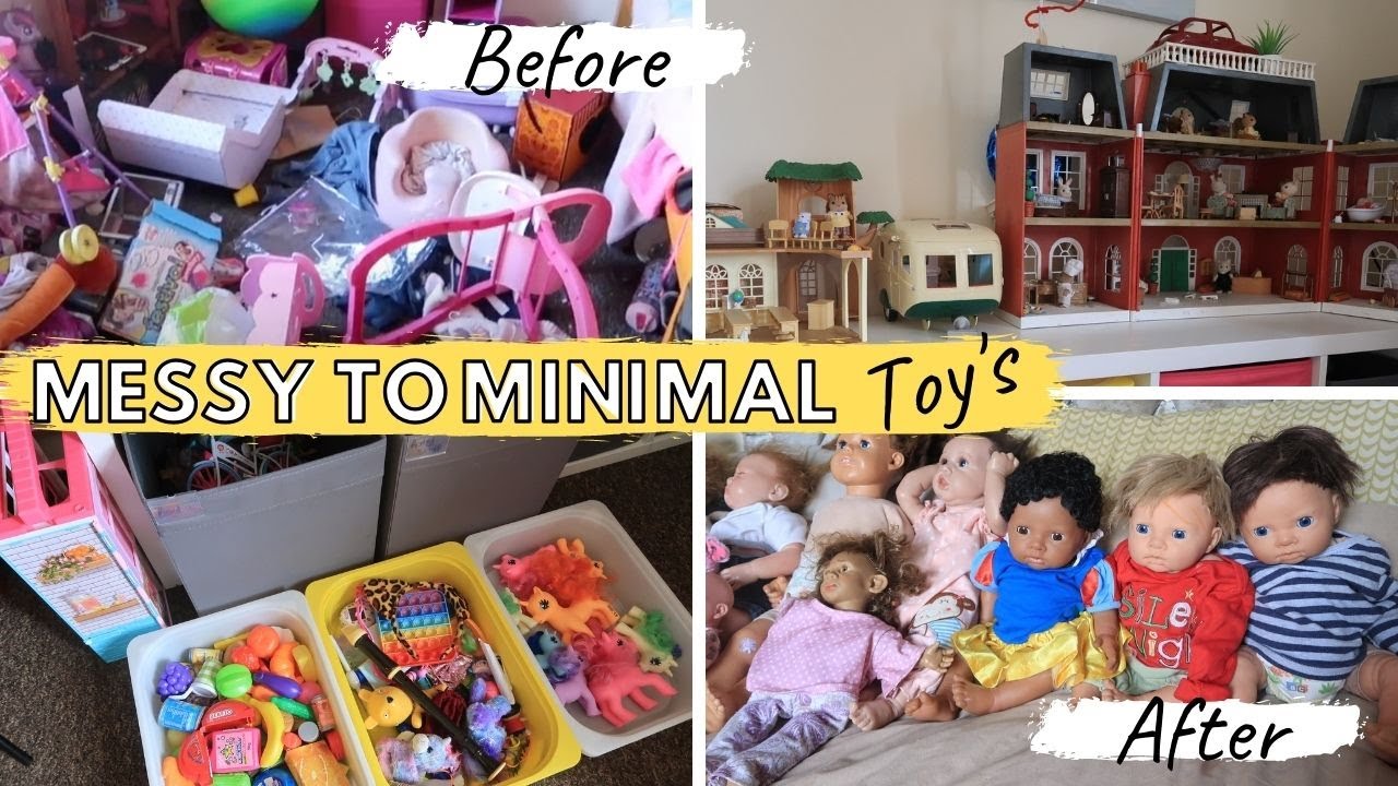 How To Successfully Declutter & Organise Kids Toy's | The Minimal Mom ...