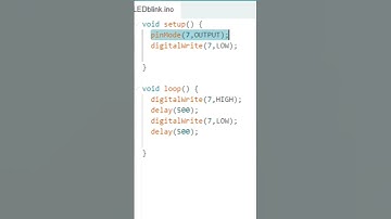 Arduino UNO based LED blinking programming tutorial. #electronics #iot#project #coding#technology