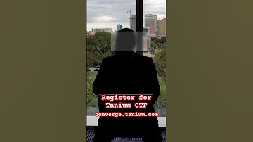 CTF in the deep end #capturetheflag #ctf #informationsecurity #cybersecurity #taniumconverge #shorts