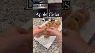 Warm Apple Cider Donuts Baked, Not Fried
