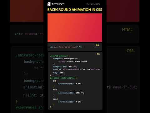 Gradient Background Animation