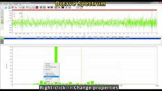 Vibration & Sound Analyzer Signallink - S/W Video Manual(Octave Spectrum)