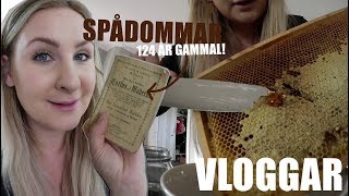 HITTAT 124 ÅR GAMMAL BOK I GOLVET, SPÅDOMMAR!? | VLOGG